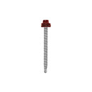 100 VIS AUTO BOIS TH8 6,5x130mm CAPINOX 263083054 (RAL8012) ROUGE